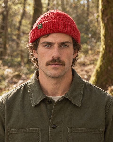 Fisherman's Beanie Red