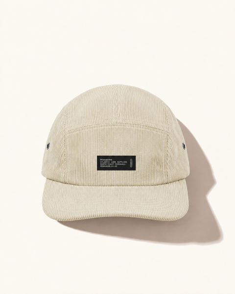 Corduroy 5 Panel Off White