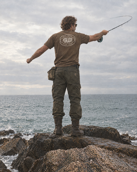 Big Game Box Tshirt Walnut