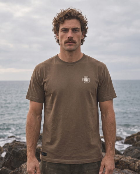 Big Game Box Tshirt Walnut